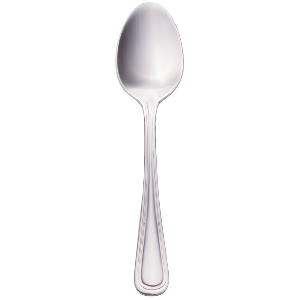 Walco Pacific Rim from Steelite International WLPAC29 4 5/16" 18/10 Stainless Steel Extra Heavy Weight Demitasse Spoon - 24/Case