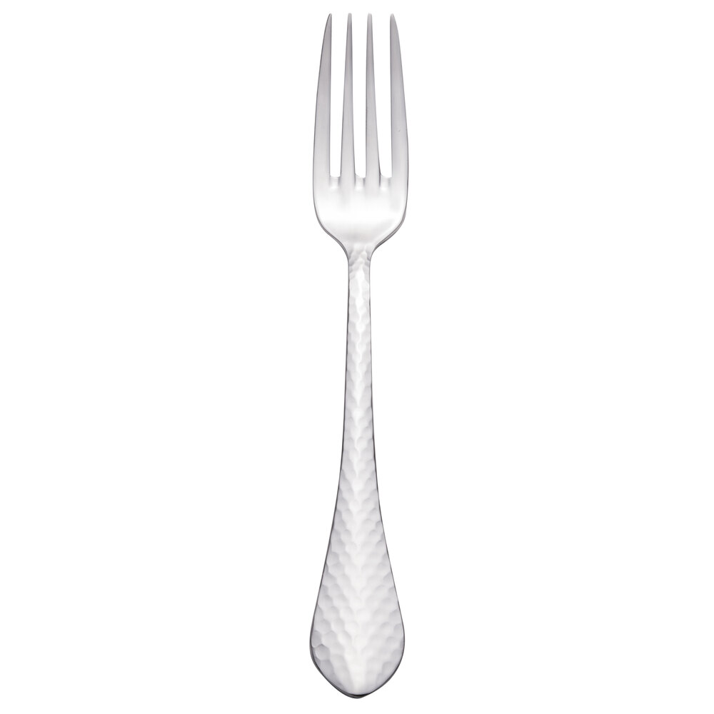 Walco Ironstone from Steelite International WL63051 8 1/8" 18/10 Stainless Steel Extra Heavy Weight European Dinner Fork - 12/Case