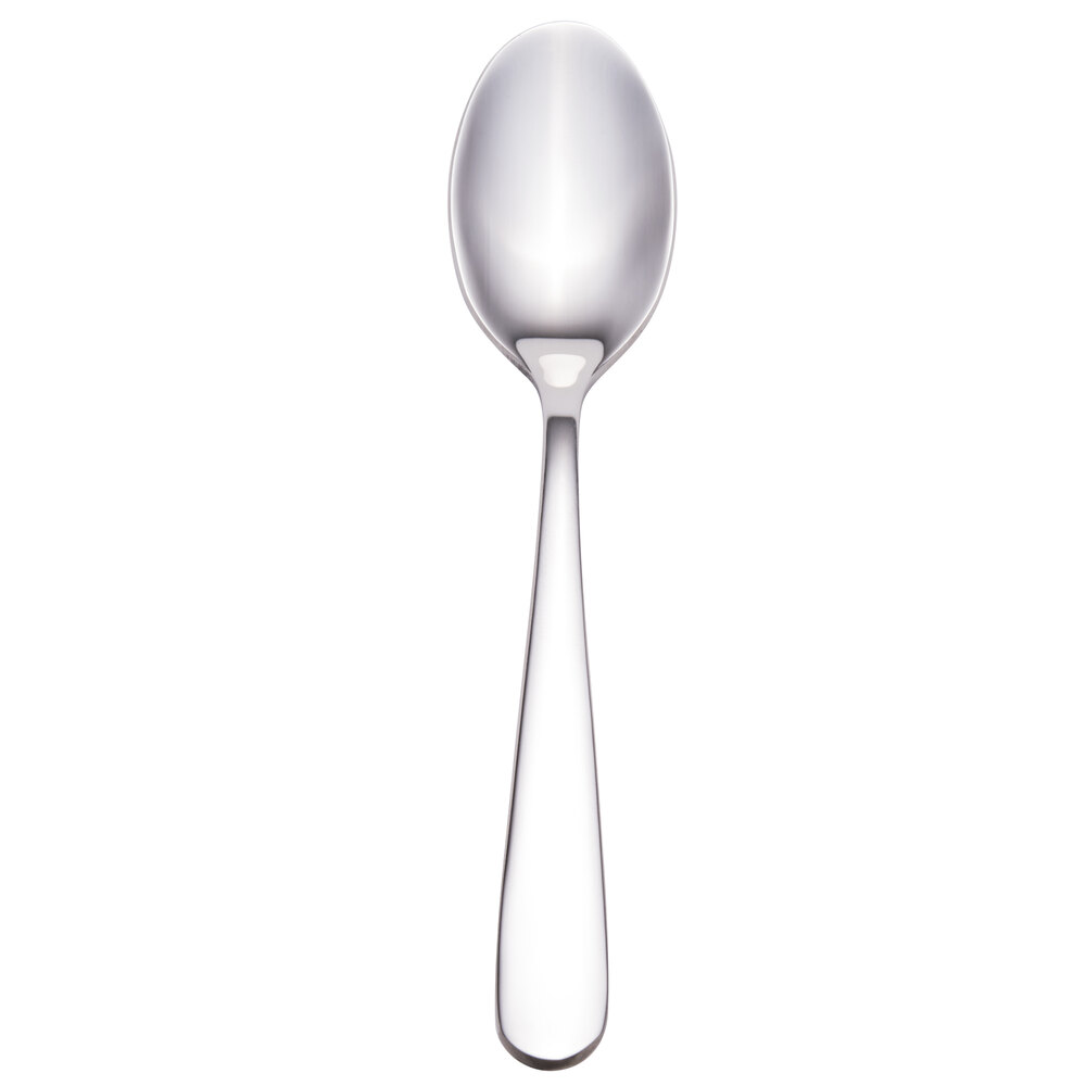 Walco Star from Steelite International WL0829 4 5/16" 18/10 Stainless Steel Extra Heavy Weight Demitasse Spoon - 12/Case