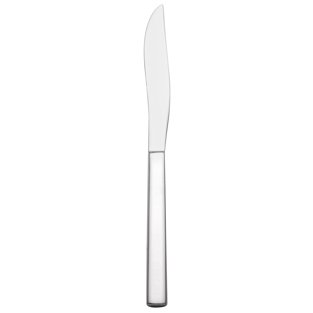 Walco Semi from Steelite International WL0923 9 3/16" 18/10 Stainless Steel Extra Heavy Weight Steak Knife - 12/Case