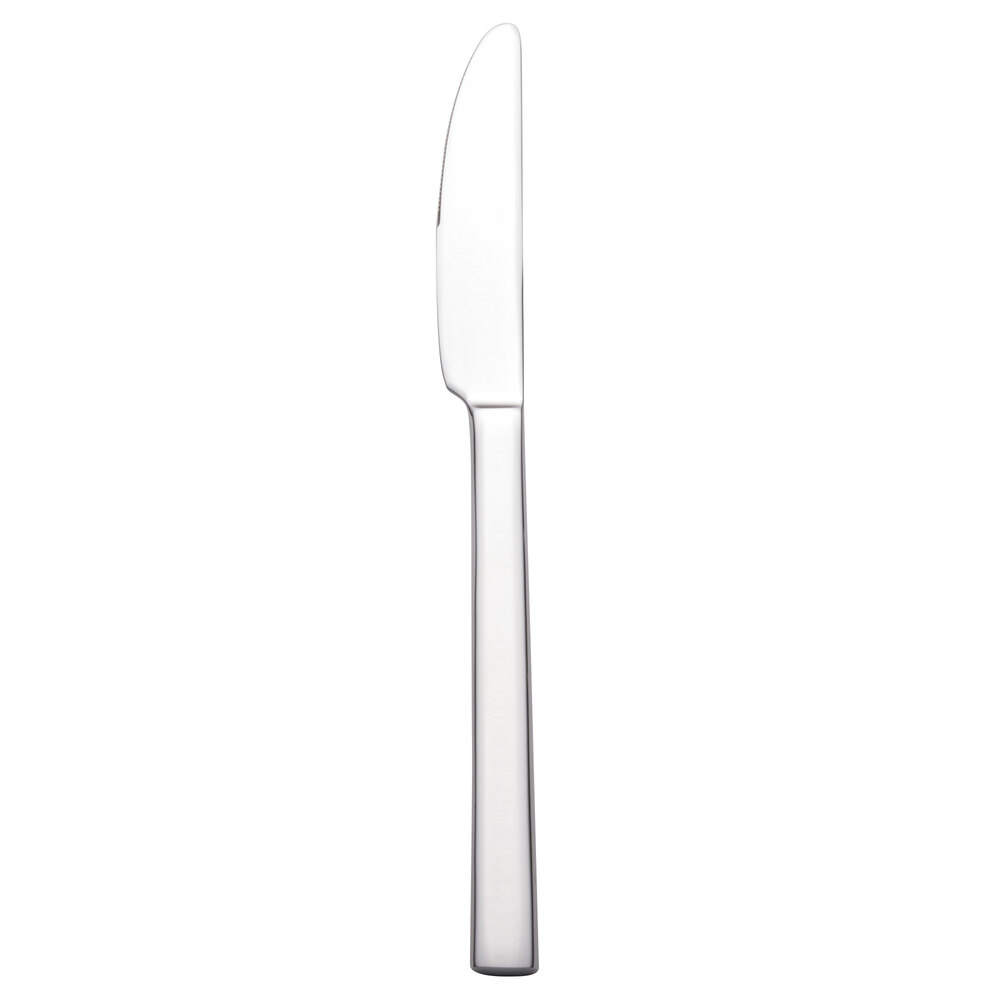 Walco Semi from Steelite International WL0945 9" 18/10 Stainless Steel Extra Heavy Weight Dinner Knife - 12/Case