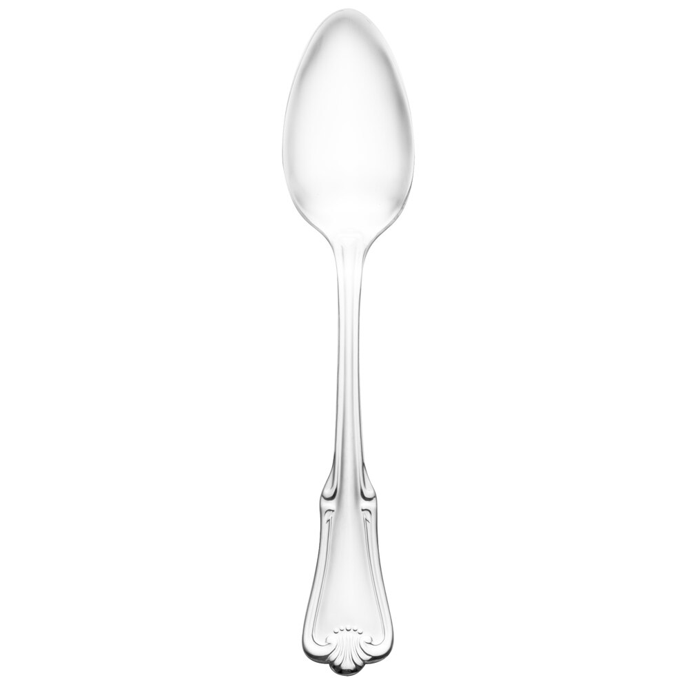 Walco Barony from Steelite International WL9007 7 1/16" 18/0 Stainless Steel Heavy Weight Dessert Spoon - 24/Case