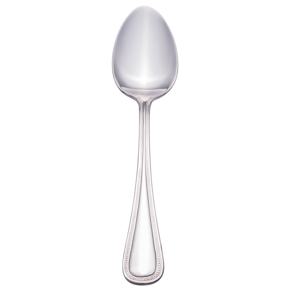 Walco Colgate from Steelite International WL2703 8 9/16" 18/0 Stainless Steel Heavy Weight Tablespoon / Serving Spoon - 36/Case