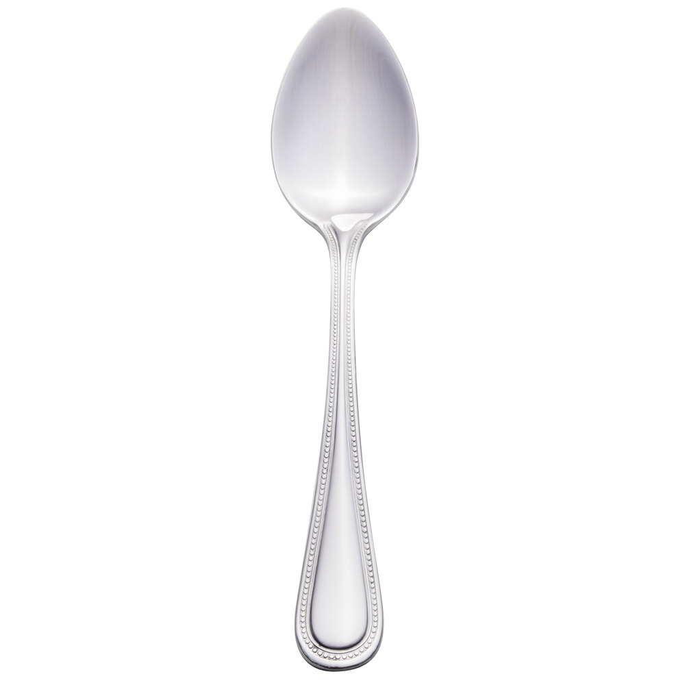 Walco Colgate from Steelite International WL2707 7 1/2" 18/0 Stainless Steel Heavy Weight Dessert Spoon - 36/Case