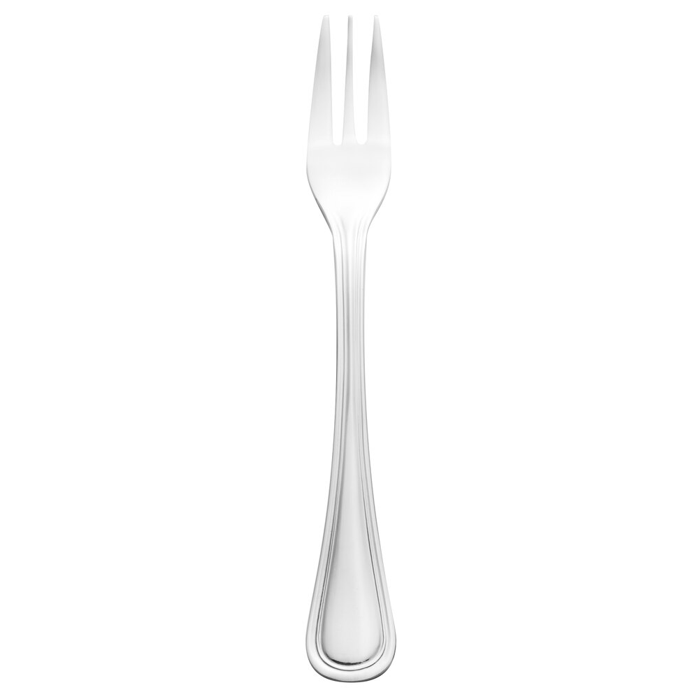 Walco Lisbon from Steelite International WL3515 5 1/8" 18/0 Stainless Steel Heavy Weight Cocktail Fork - 36/Case
