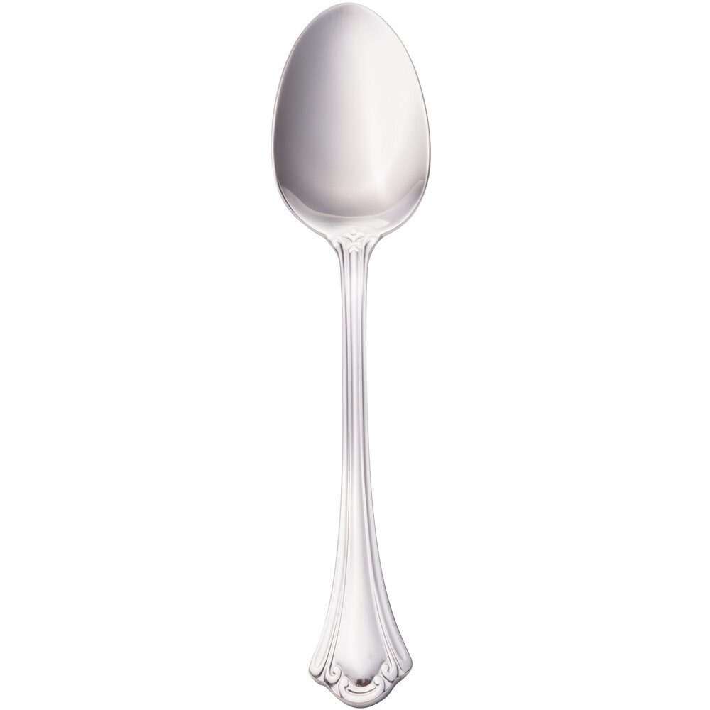 Walco Sentry from Steelite International WL9503 8 3/8" 18/10 Stainless Steel Extra Heavy Weight Tablespoon / Serving Spoon - 24/Case