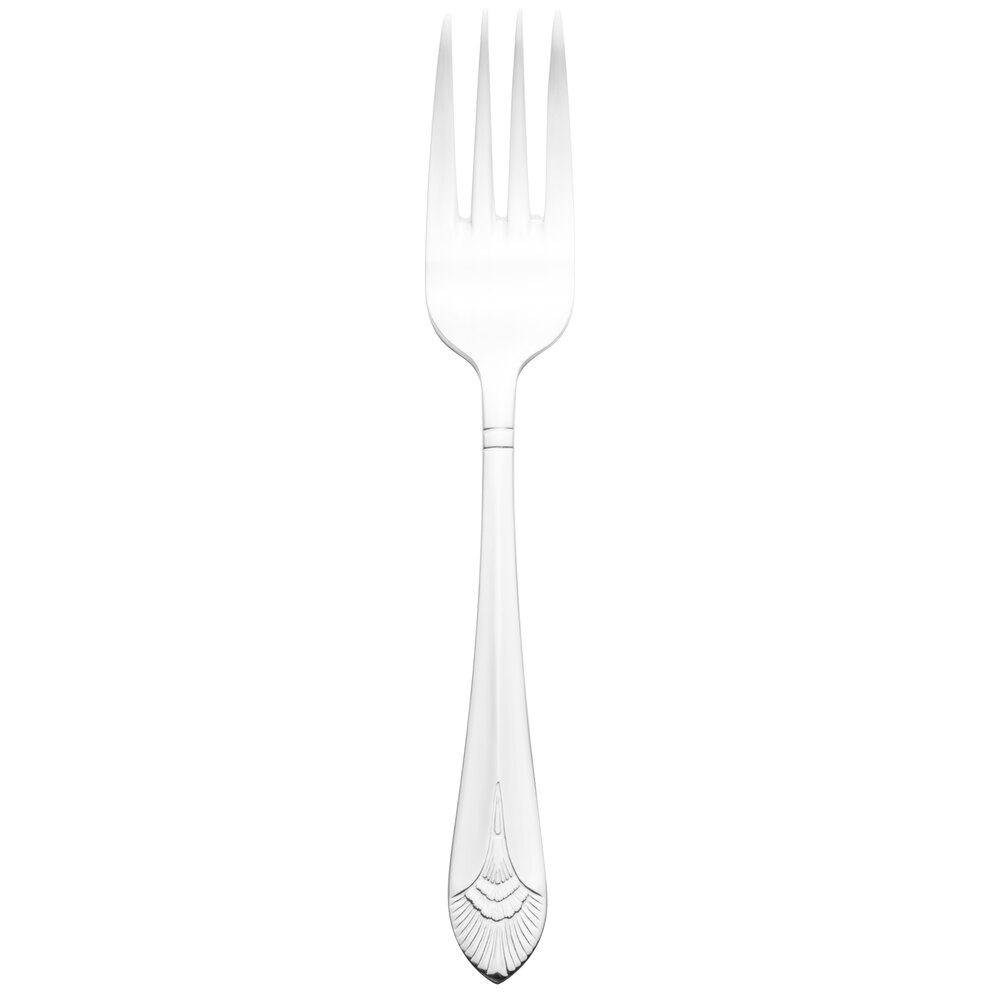 Walco Meteor from Steelite International WL7006 6 7/16" 18/0 Stainless Steel Heavy Weight Salad Fork - 24/Case