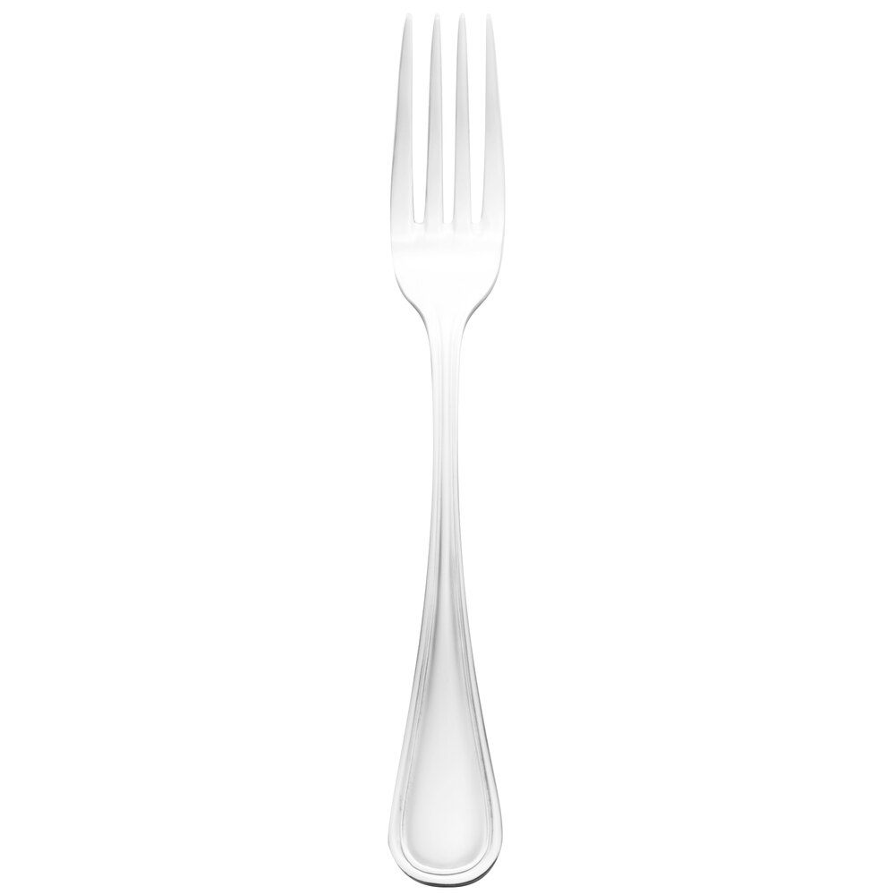 Walco Marcie from Steelite International WL7105 7 3/8" 18/0 Stainless Steel Heavy Weight Dinner Fork - 24/Case