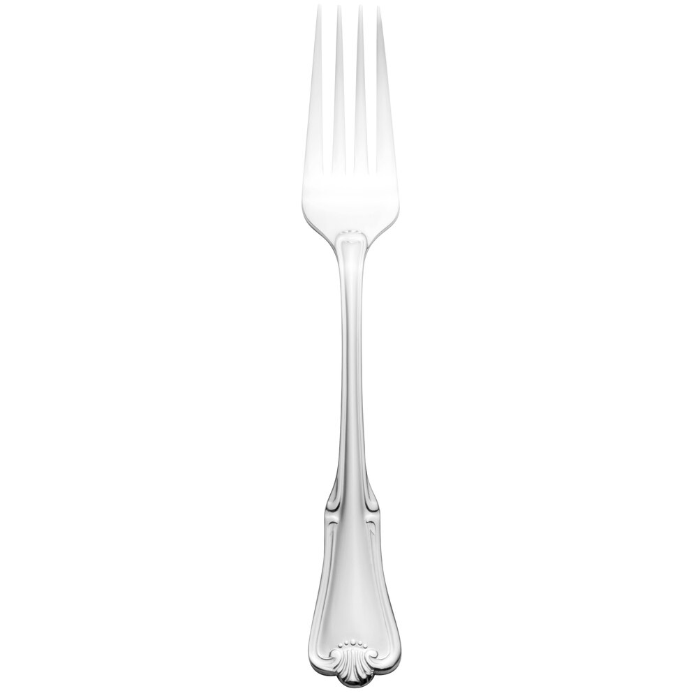 Walco Barony from Steelite International WL9005 7 1/4" 18/0 Stainless Steel Heavy Weight Dinner Fork - 24/Case