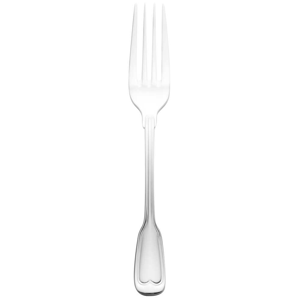 Walco Luxor from Steelite International WL9305 7 5/8" 18/10 Stainless Steel Extra Heavy Weight Dinner Fork - 24/Case
