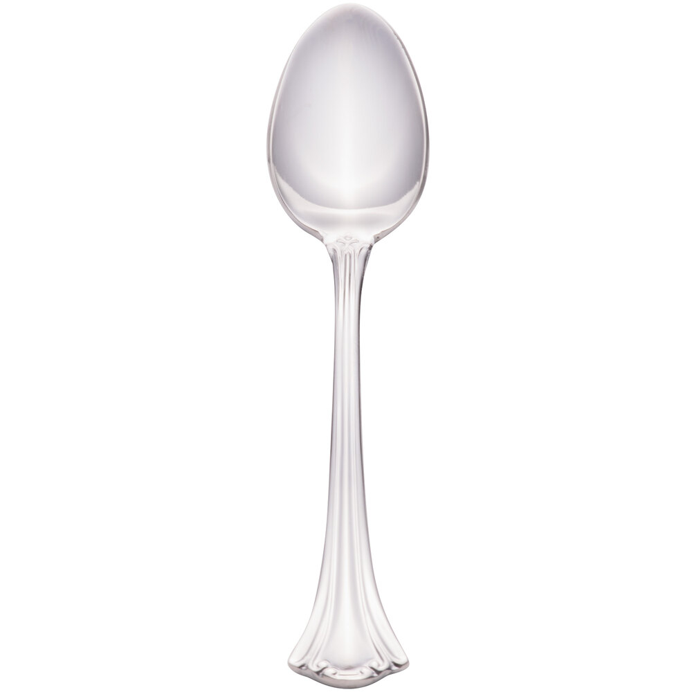 Walco Sentry from Steelite International WL9529 4 3/8" 18/10 Stainless Steel Extra Heavy Weight Demitasse Spoon - 24/Case