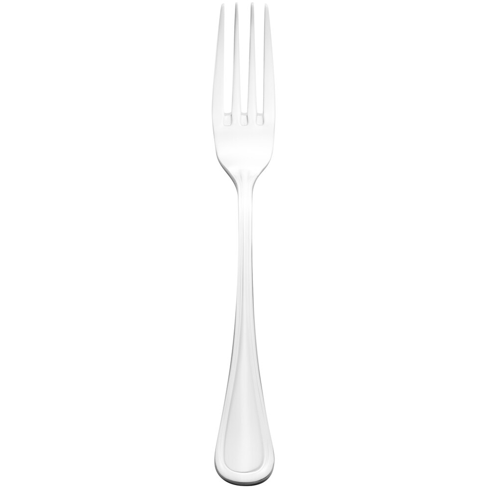 Walco Lisbon from Steelite International WL35051 8 5/16" 18/0 Stainless Steel Heavy Weight European Table Fork - 36/Case