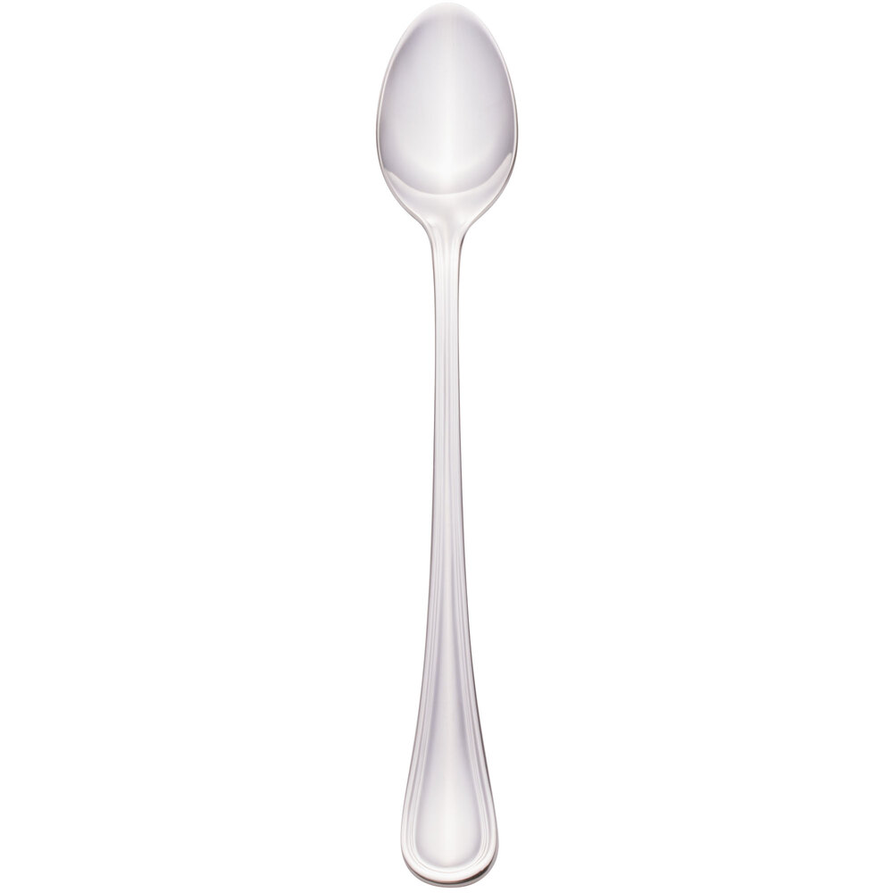 Walco Ultra from Steelite International WL9604 7 1/4" 18/10 Stainless Steel Extra Heavy Weight Iced Tea Spoon - 24/Case