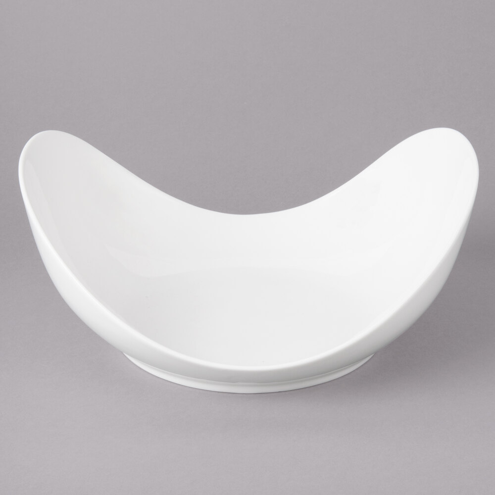 Bon Chef 1200004P Globe 20 oz. White Porcelain Pasta Bowl - 12/Pack