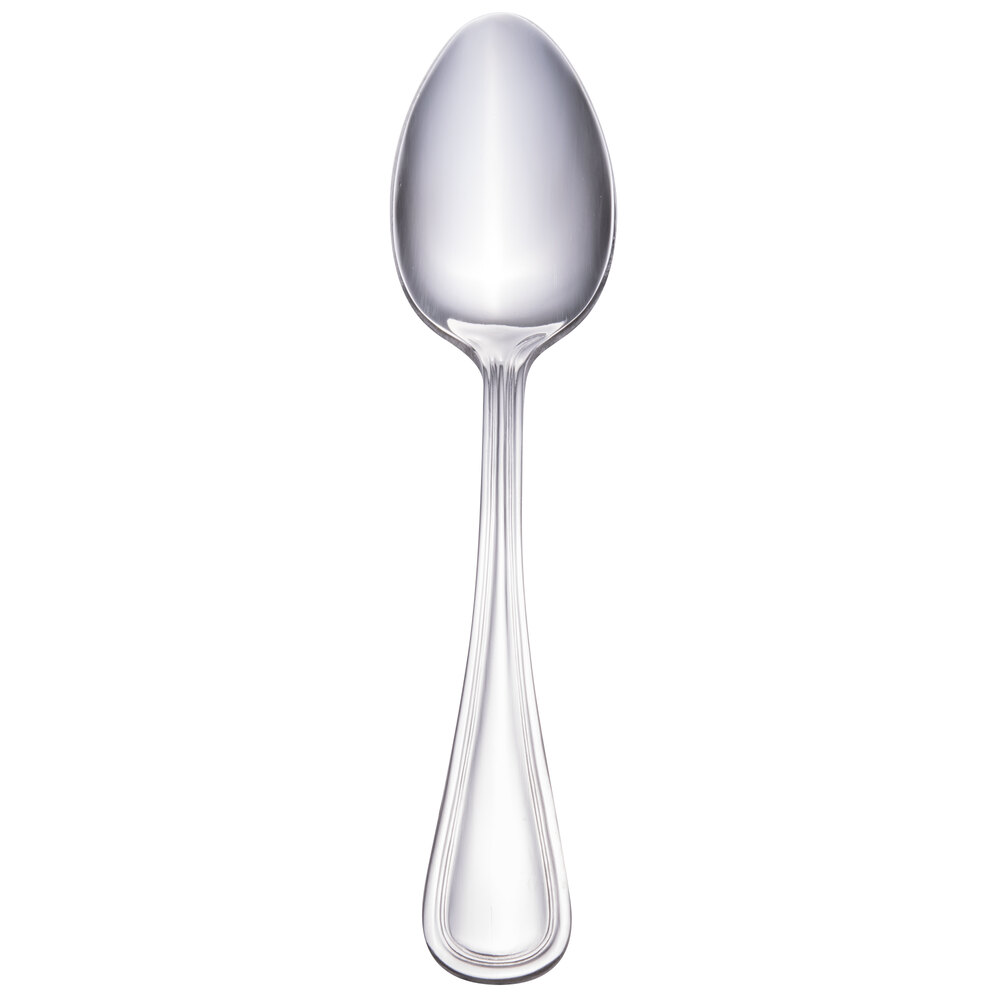 Walco Marcie from Steelite International WL7101 5 7/8" 18/0 Stainless Steel Heavy Weight Teaspoon - 36/Case