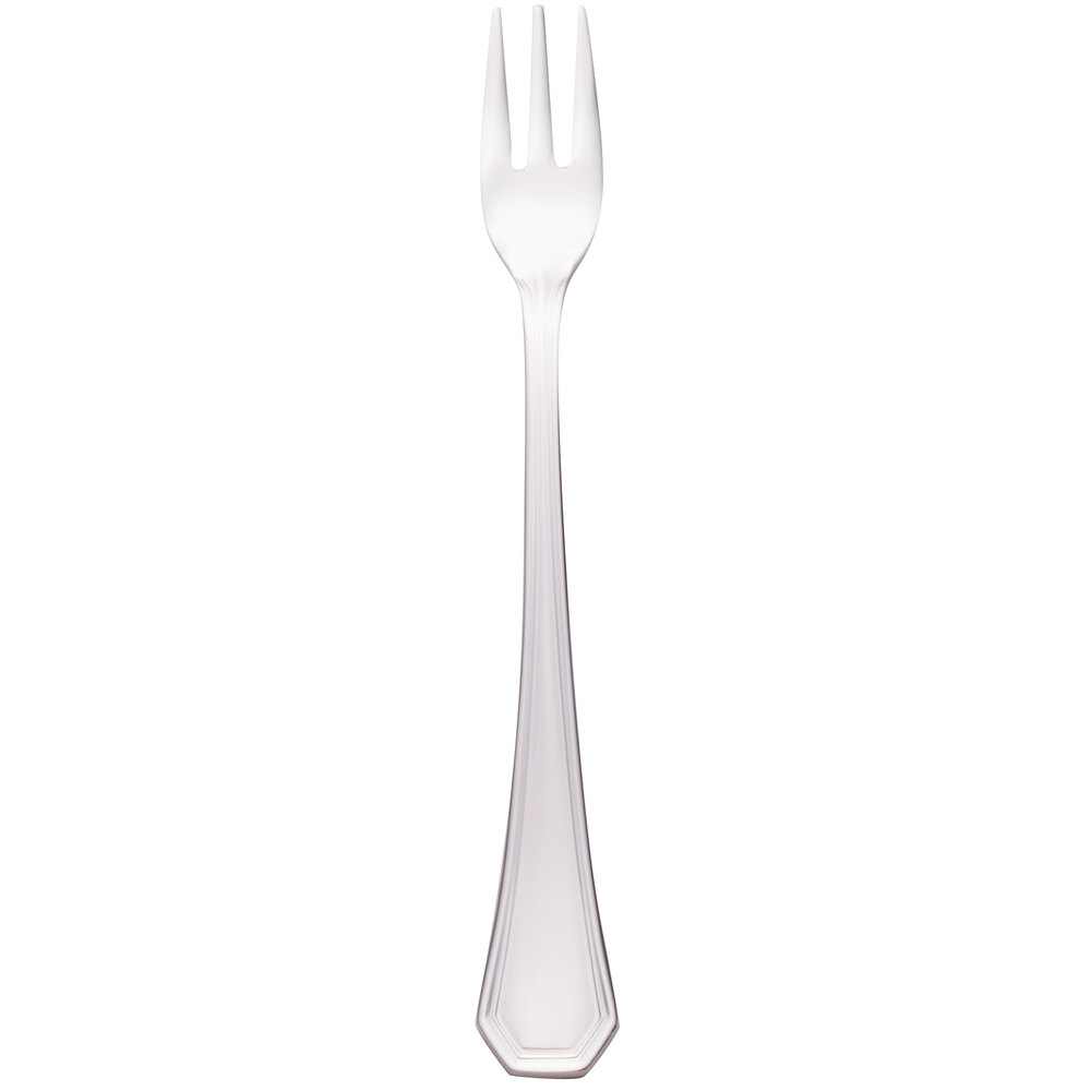 Walco Prim from Steelite International WL9715 5 9/16" 18/10 Stainless Steel Extra Heavy Weight Cocktail Fork - 24/Case