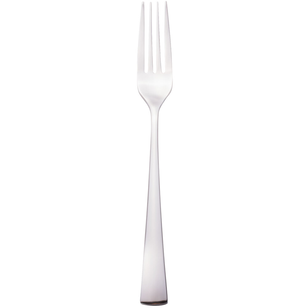 Walco Freya from Steelite International WL06051L 8 3/4" 18/0 Stainless Steel Heavy Weight Long European Table Fork - 12/Case