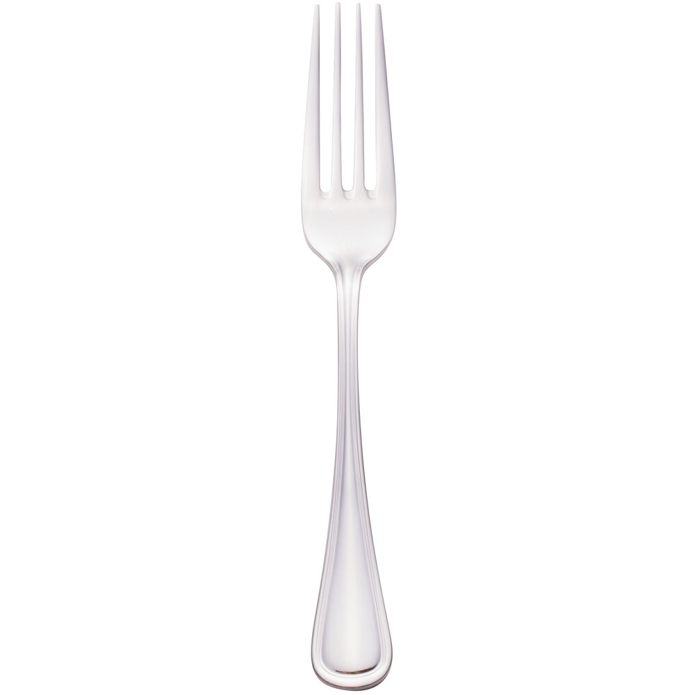 Walco Ultra from Steelite International WL96051 8 1/8" 18/10 Stainless Steel Extra Heavy Weight European Table Fork - 24/Case