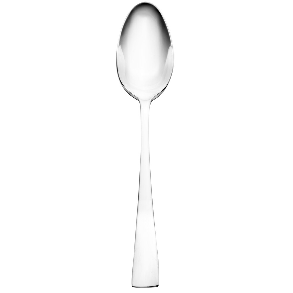 Walco Freya from Steelite International WL0607 7" 18/0 Stainless Steel Heavy Weight Dessert Spoon - 12/Case