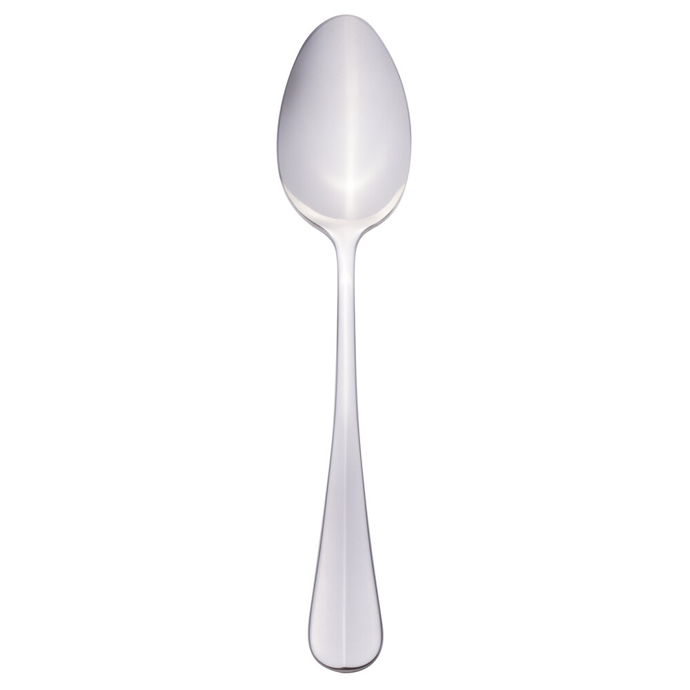 Libbey 213 002 Baguette 7 1/4" 18/0 Stainless Steel Heavy Weight Dessert Spoon - 36/Case