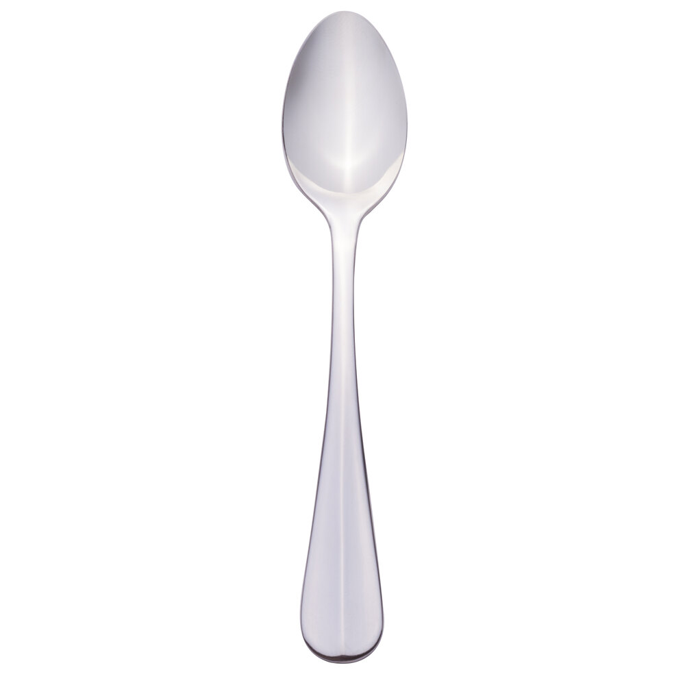 Libbey 213 007 Baguette 4 3/4" 18/0 Stainless Steel Heavy Weight Demitasse Spoon - 36/Case