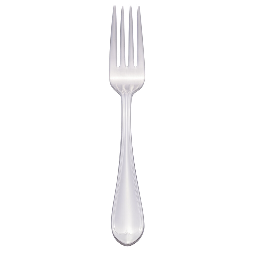 Libbey 239 030 Antique 7 1/4" 18/0 Stainless Steel Heavy Weight Dessert Fork - 36/Case