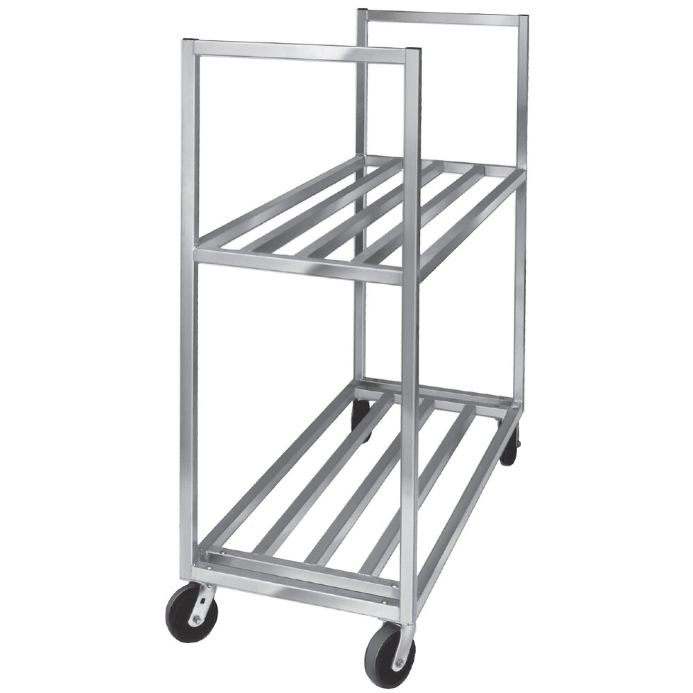 Channel BBT-2 Aluminum Two Shelf Utility Cart - 27" x 60" x 67 1/2"