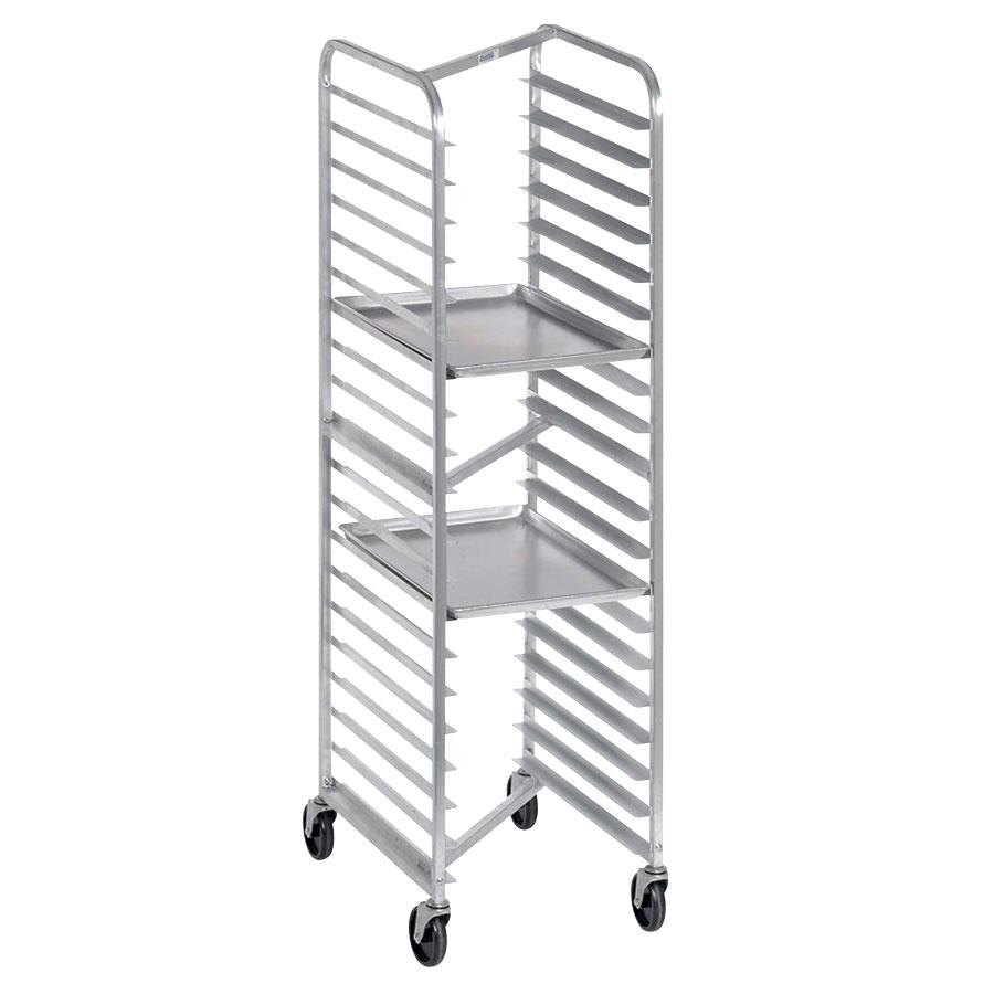 Channel 401SN 20 Pan End Load Stainless Steel Nesting Bun / Sheet Pan Rack - Assembled