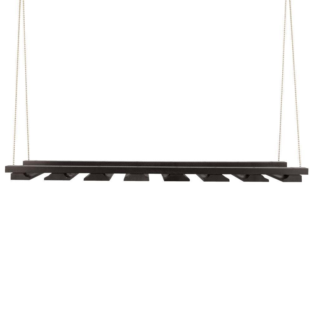 American Metalcraft RG5341 14" x 35" Espresso Bar Glass Rack