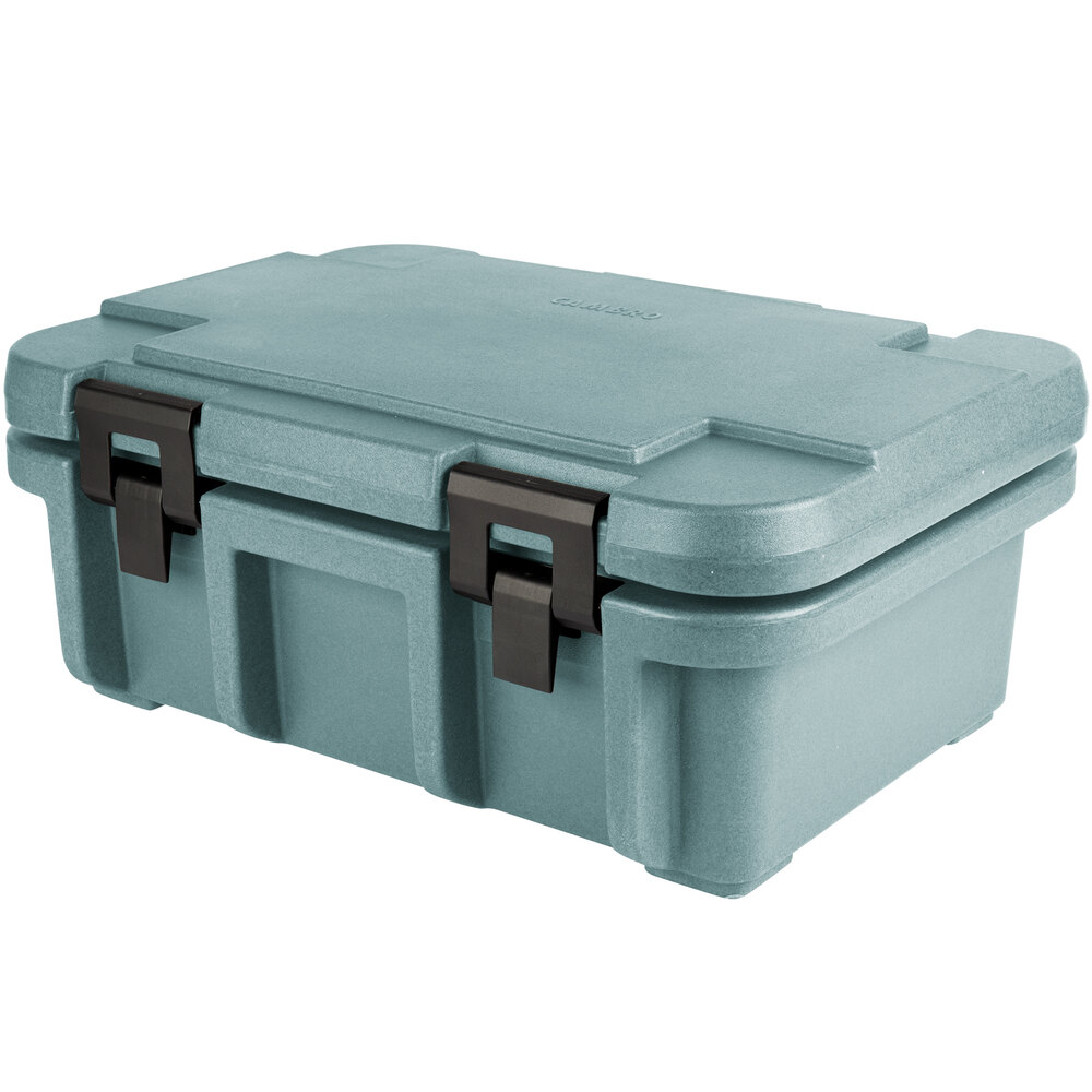 Cambro UPC160401 Camcarrier® Ultra Pan Carrier® Slate Blue Top Loading 6" Deep Insulated Food Pan Carrier