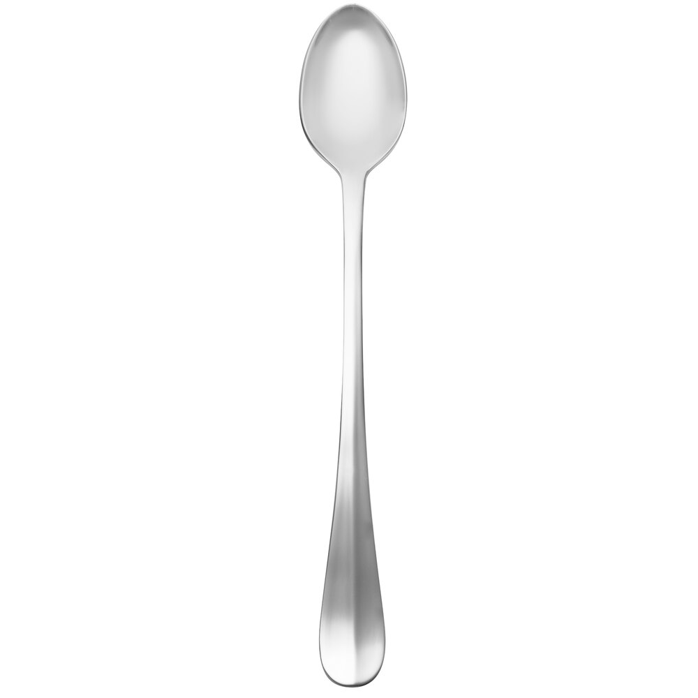 Walco Lancer from Steelite International WL9404 7 1/4" 18/10 Stainless Steel Extra Heavy Weight Iced Teaspoon - 24/Case
