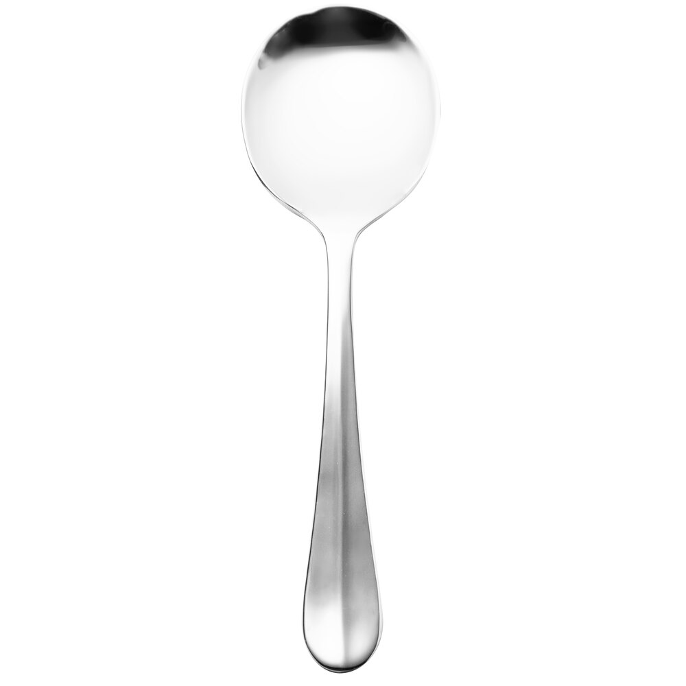 Walco Lancer from Steelite International WL9412 6" 18/10 Stainless Steel Extra Heavy Weight Bouillon Spoon - 24/Case