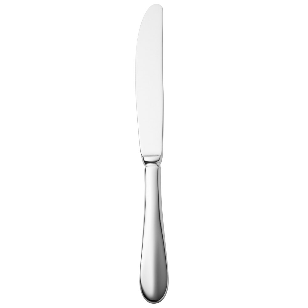 Walco Lancer from Steelite International WL94451 9 3/4" 18/10 Stainless Steel Extra Heavy Weight European Dinner Knife - 12/Case