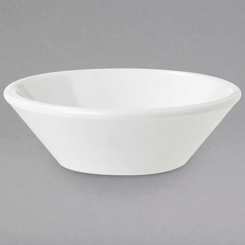 GET RM-150-W 1.5 oz. White Smooth Melamine Ramekin / Sauce Dish - 48/Case