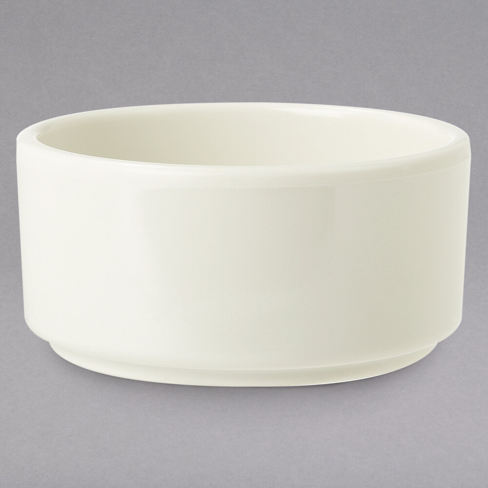 GET S-640-IV 4 oz. Ivory Smooth Melamine Ramekin - 48/Case