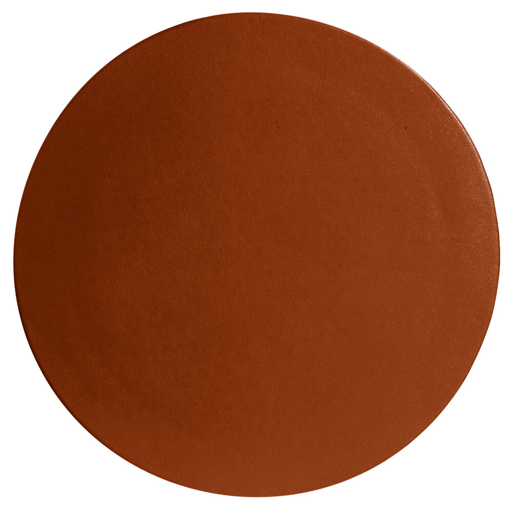G.E.T. Enterprises DR001BR Bugambilia 12" Classic Textured Finish Brick Resin-Coated Aluminum XS Round Disc