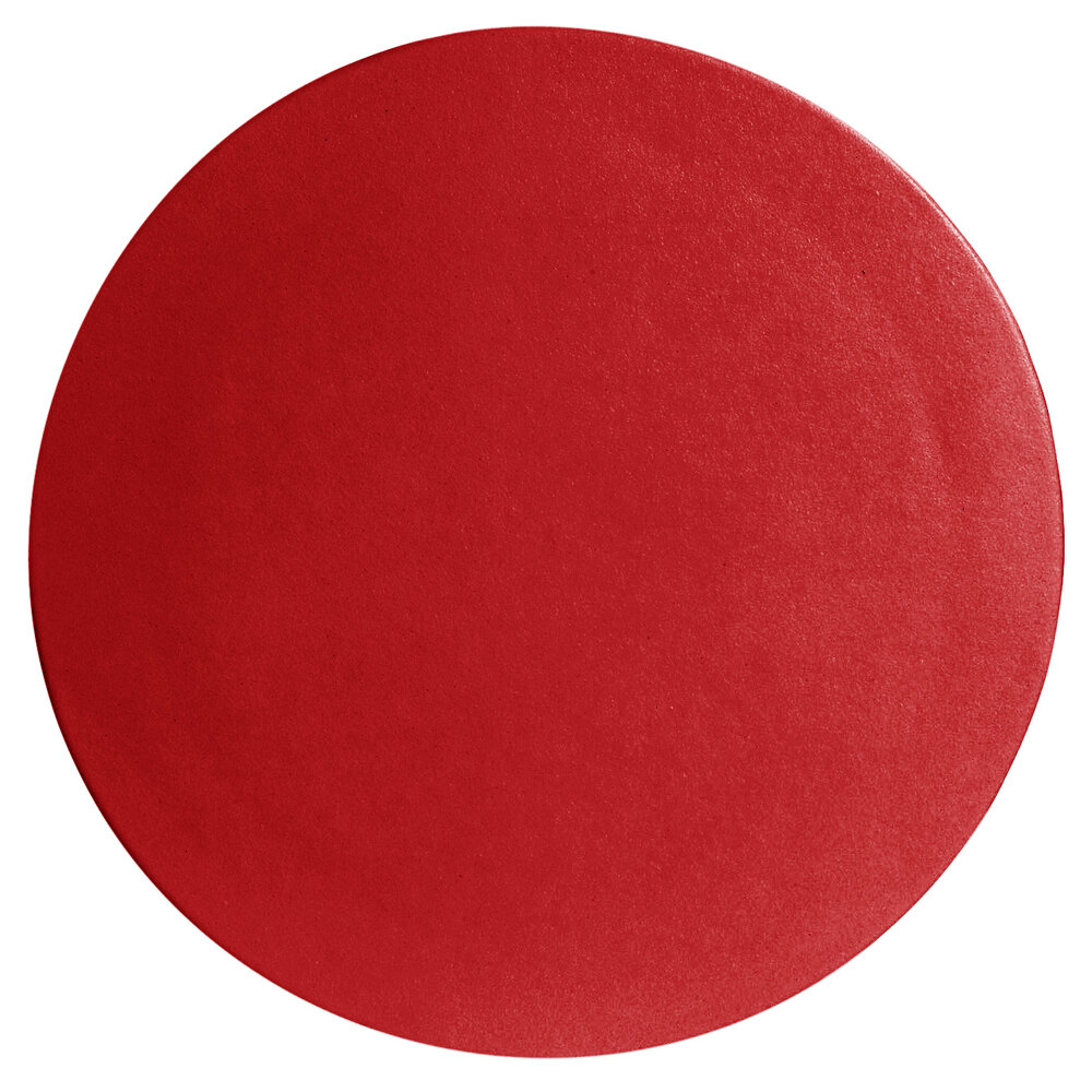 G.E.T. Enterprises DR001-MOD-CB Bugambilia 12" Smooth MOD Finish Cranberry Resin-Coated Aluminum XS Round Disc