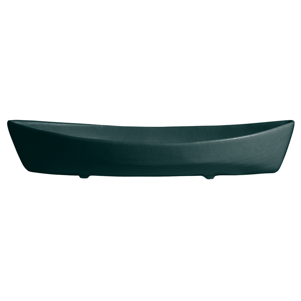 G.E.T. Enterprises BT031-MOD-FT Bugambilia 6.9 Qt. Smooth MOD Finish Forest Green Resin-Coated Aluminum Deep Boat