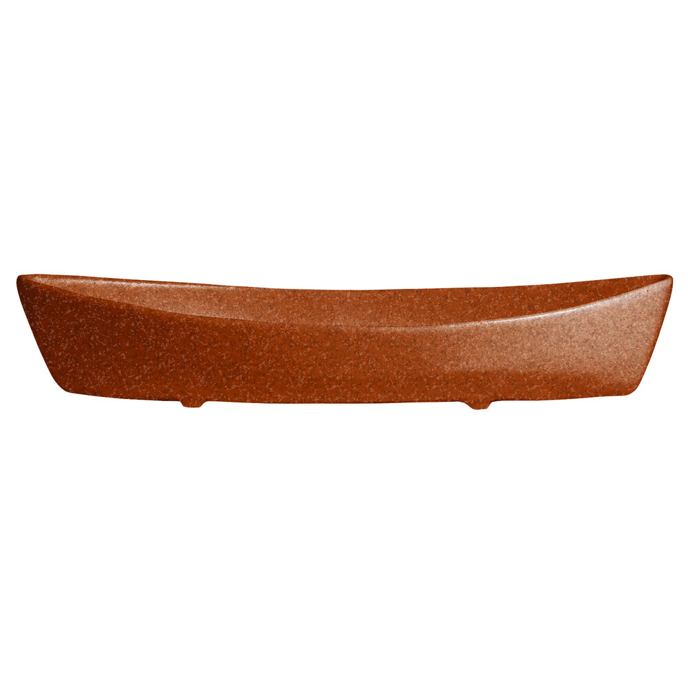 G.E.T. Enterprises BT031T Bugambilia 6.9 Qt. Classic Textured Finish Terracotta Resin-Coated Aluminum Deep Boat