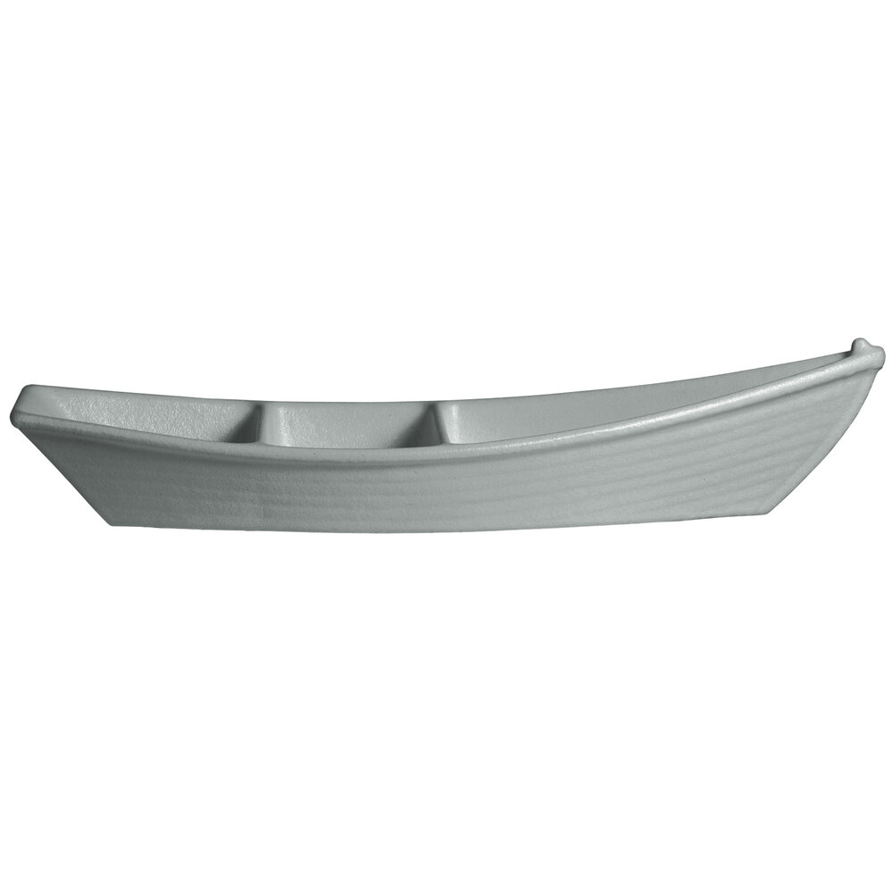 G.E.T. Enterprises BT320ST Bugambilia 3.6 Qt. Classic Textured Finish Steel Resin-Coated Aluminum Deep Boat with Dividers