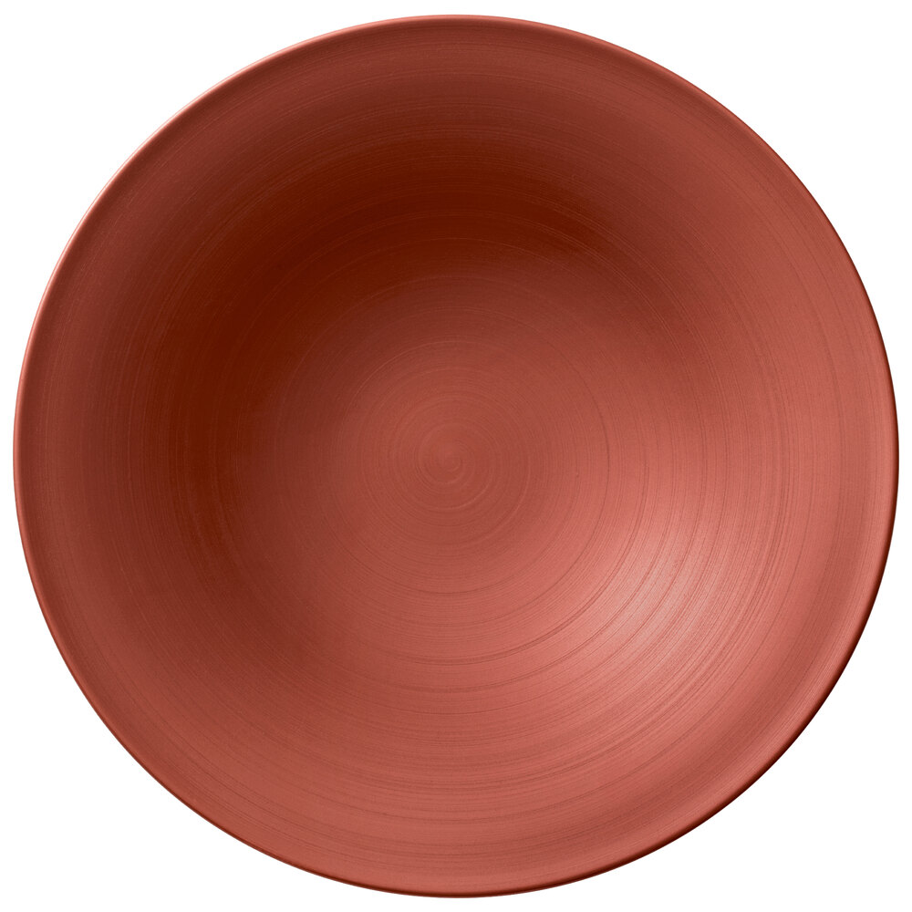 Villeroy & Boch 16-4070-2701 Copper Glow 11 1/4" Copper Premium Porcelain Shallow Plate - 6/Case