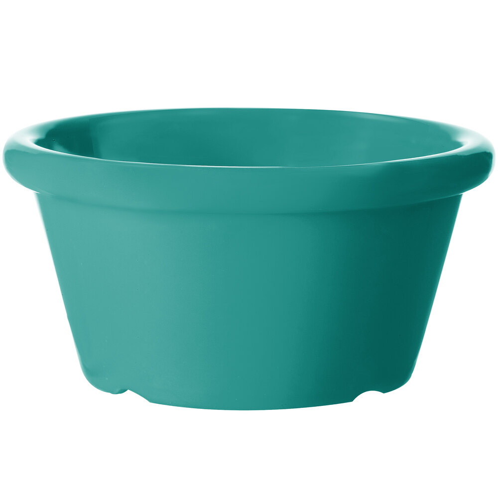 GET S-660-TE 6 oz. Teal Smooth Melamine Ramekin - 48/Case