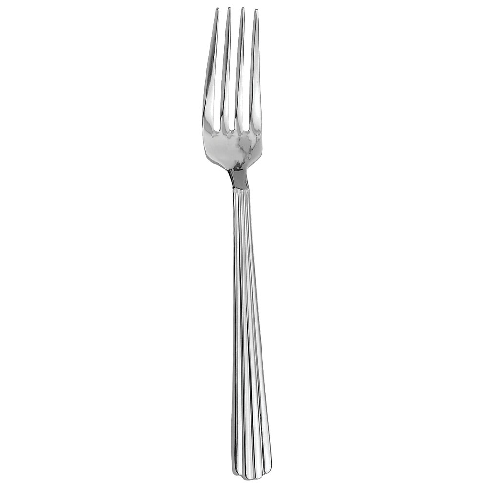 Walco Hyannis from Steelite International WL4905 7 1/4" 18/10 Stainless Steel Extra Heavy Weight Dinner Fork - 24/Case