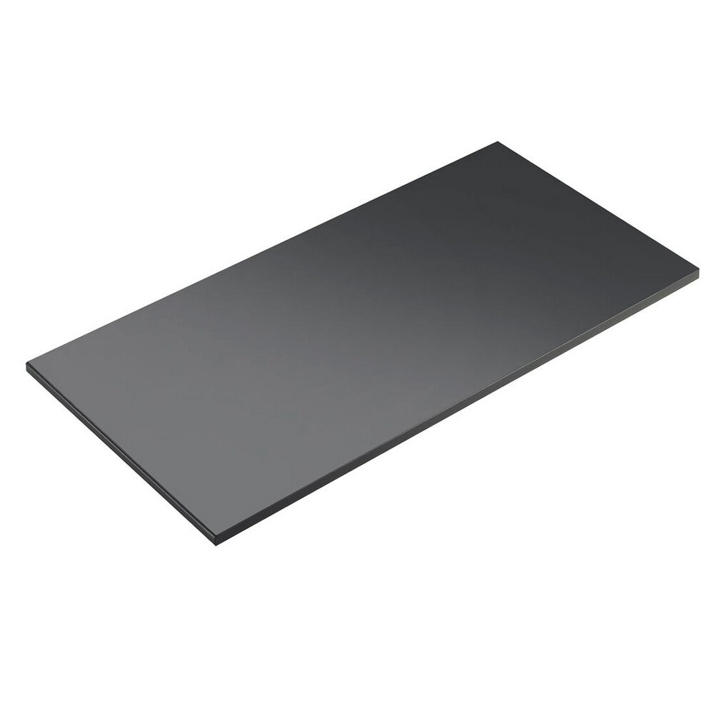 Cal-Mil 1435-1224-96 Midnight Bamboo 12" x 24" Rectangular Riser Shelf