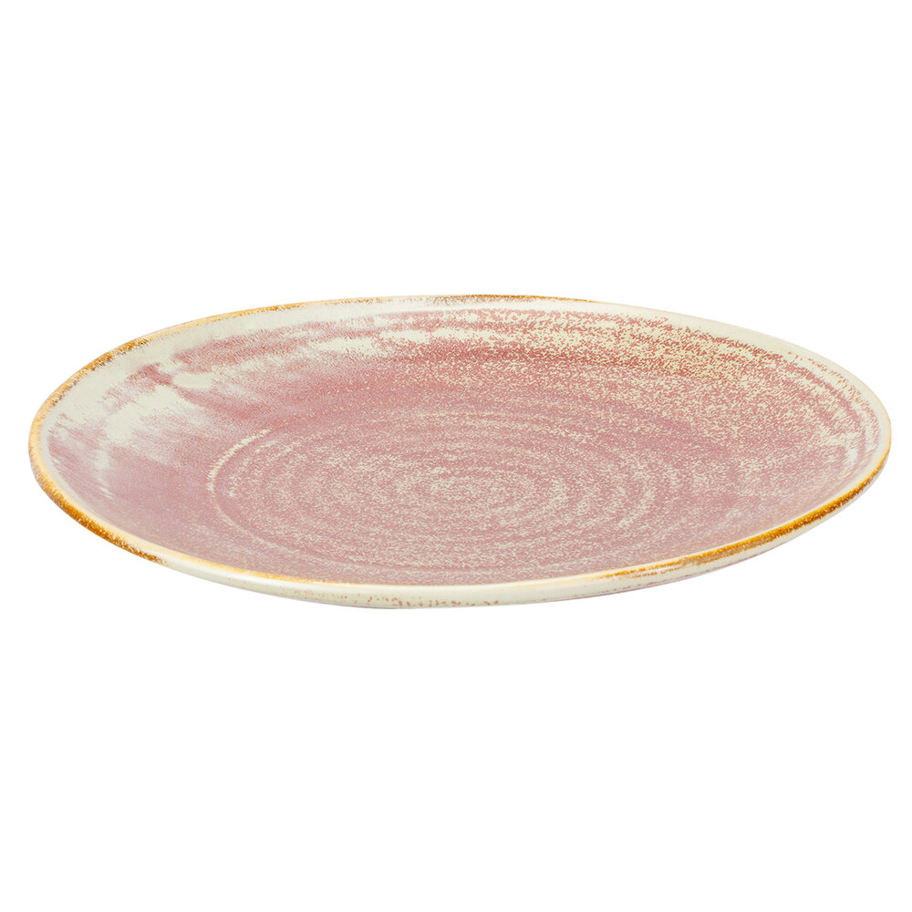 Bon Chef 2000020P Tavola Blush 7" Porcelain Plates - 12/Pack