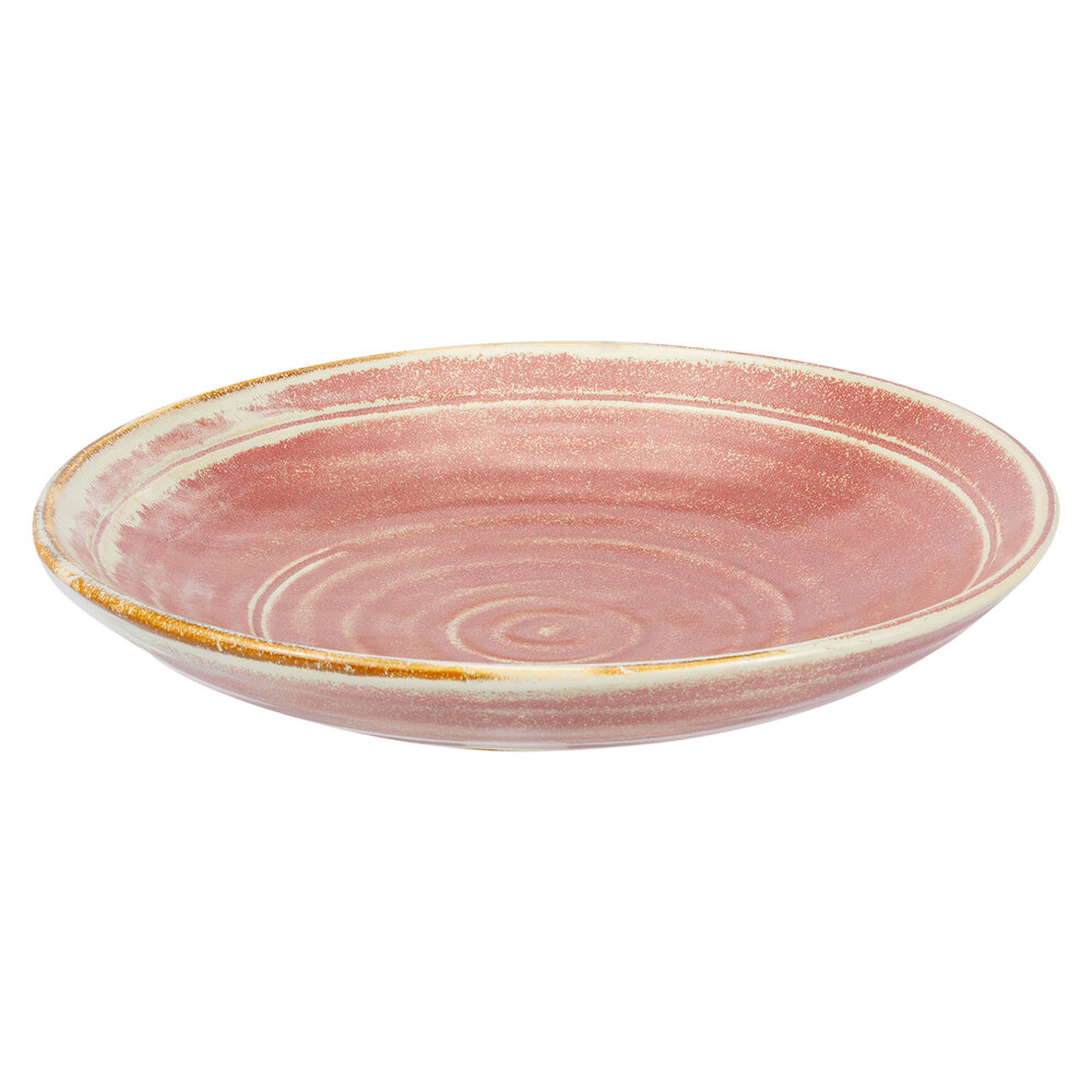 Bon Chef 2000041P Tavola Blush 50 oz. Porcelain Serving Bowl - 12/Pack