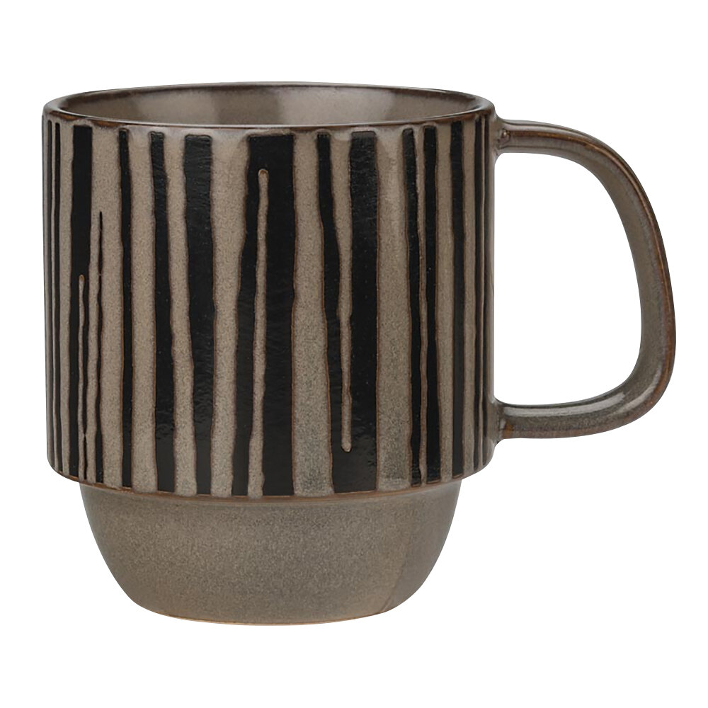 World Tableware AFAR-2T Afar 12 oz. Tan Stoneware Mug - 12/Case