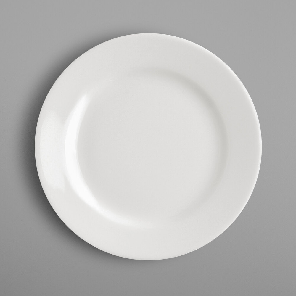 RAK Porcelain BAFP17 Banquet 6 3/4" Ivory Porcelain Flat Plate - 24/Case