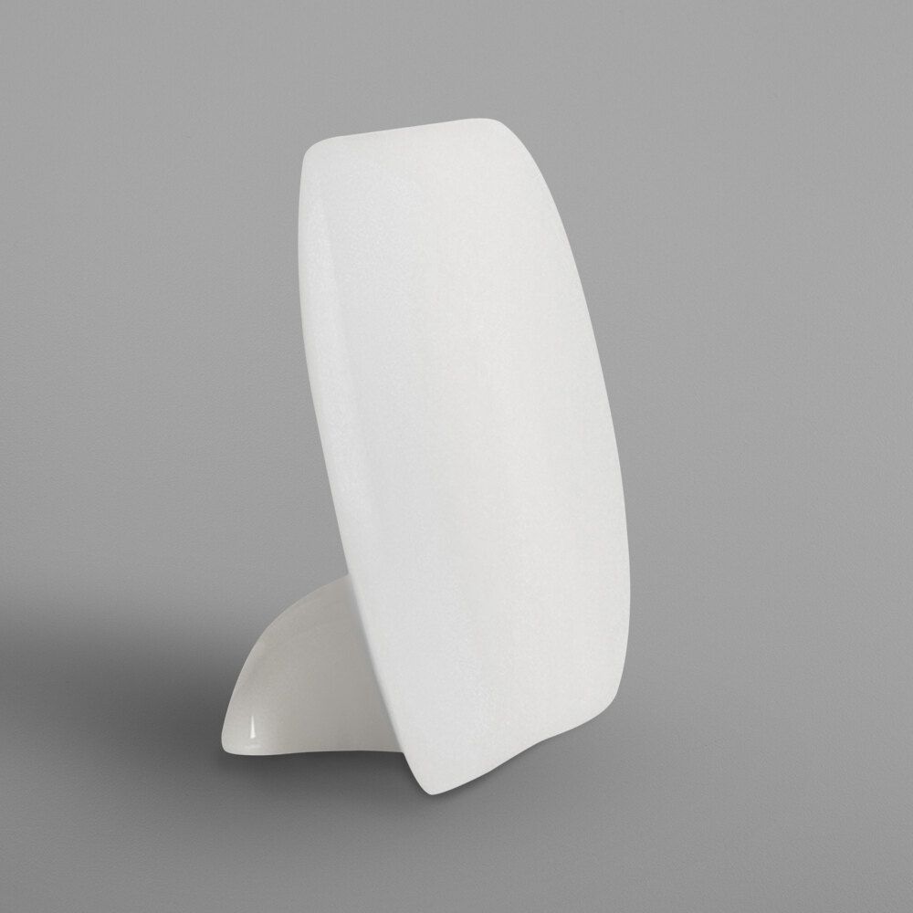 RAK Porcelain BAMH01 Banquet 4 1/8" x 3" Ivory Porcelain Menu Holder - 12/Case