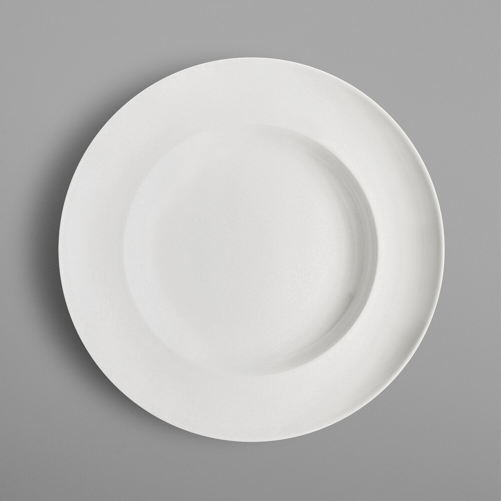 RAK Porcelain CLDP24 Classic Gourmet 9 1/2" Ivory Porcelain Deep Plate - 12/Case